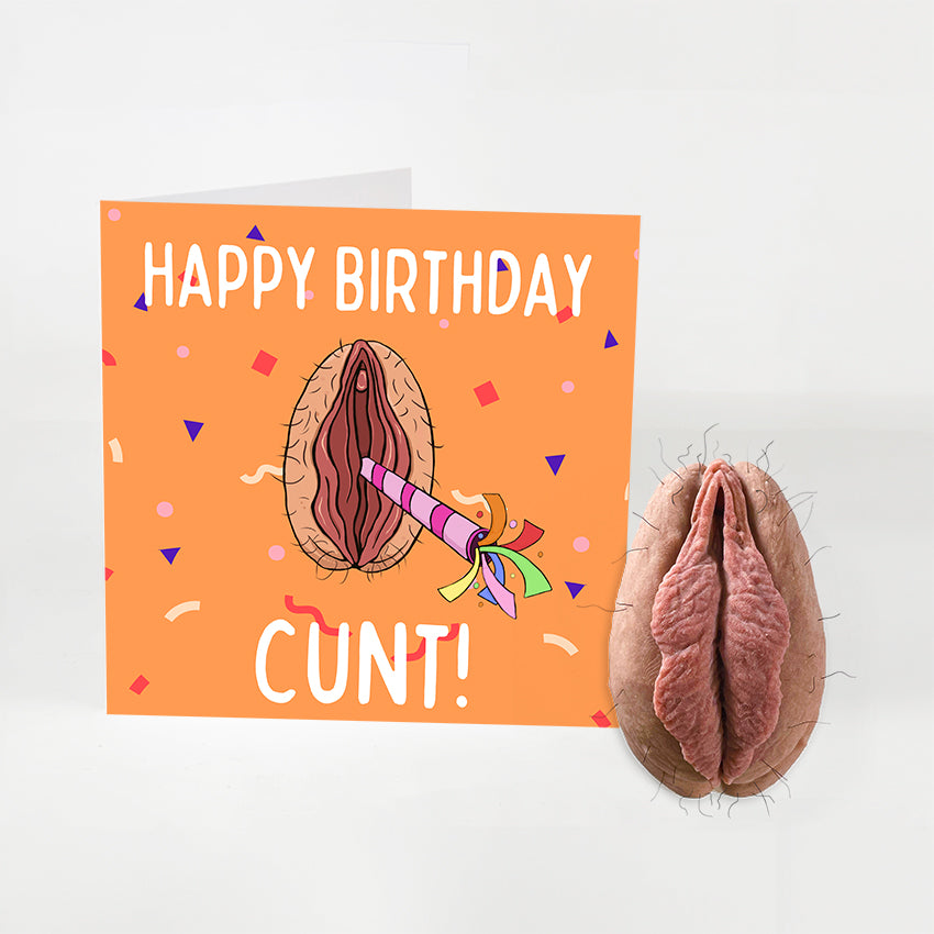 Happy Birthday C*nt! Greetings Card